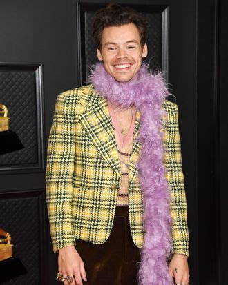 gucci purple feather boa|Get Yourself a Harry Grammys 2021 Feather Boa .